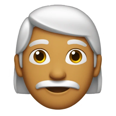 Indígena segurando a letra 'y' sticker