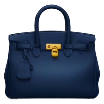 Navy birkin sticker