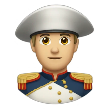 salut militaire français sticker