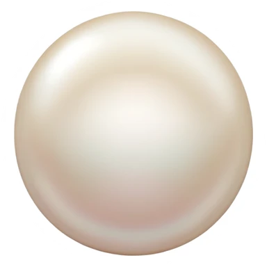 glamorous white pearls sticker