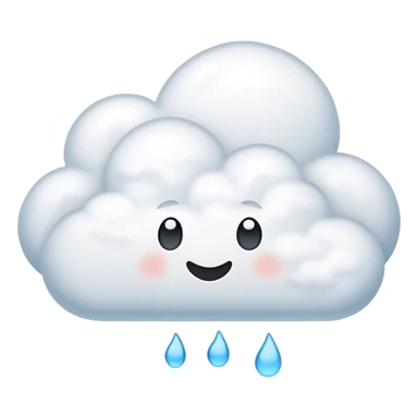 a cloud with the word cloudz sticker