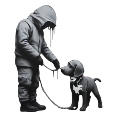 Banksy sticker