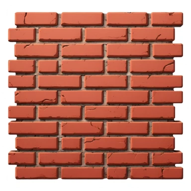 Agora um tijoloBrick wall: sticker