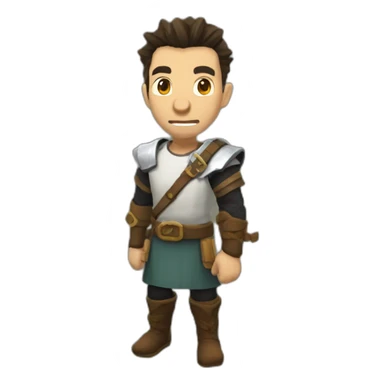 default runescape character sticker