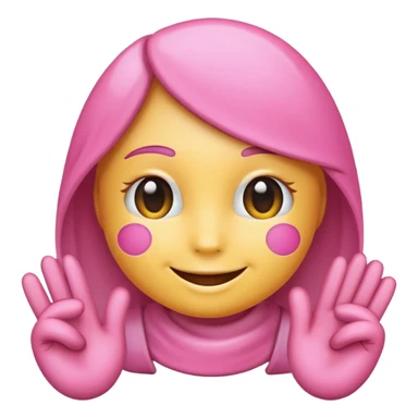 🤭🎀 emoji together  sticker