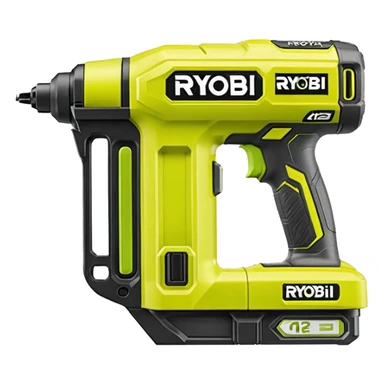 RYOBI ONE+ HP 18V 18-Gauge Brushless Cordless AirStrike Brad Nailer (with battery) P322 emoji style  sticker