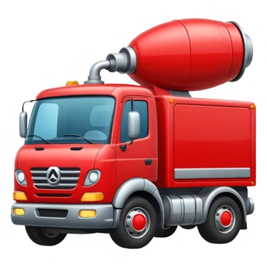 Camion avec des gyropahre sticker