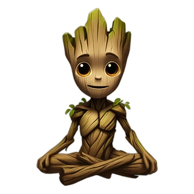 Groot llorar sticker