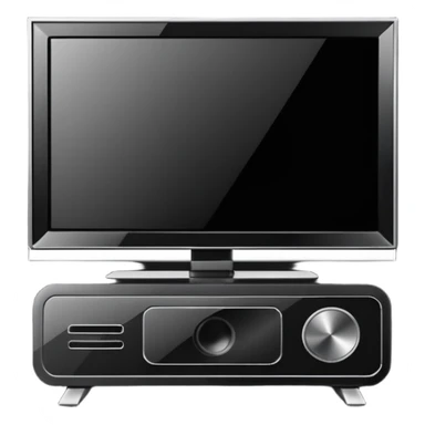 modern television sticker
