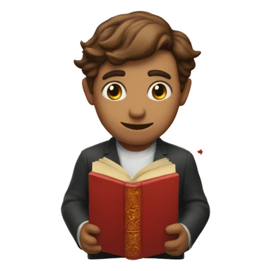 Red Book of Love and seduction with magic sticker