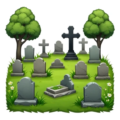 cemetery sticker