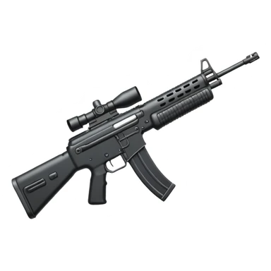 assault rifle sticker