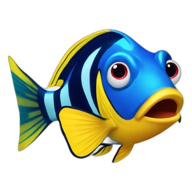 dory fish sticker