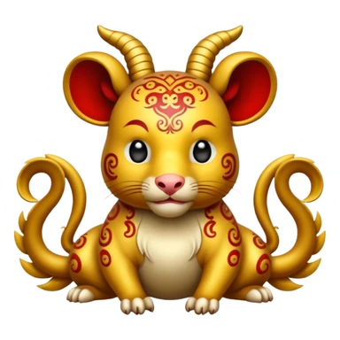 Kinesiskt horoskop sticker