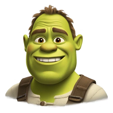 Shrek doing the griddy sticker