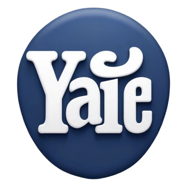 Yale logo sticker