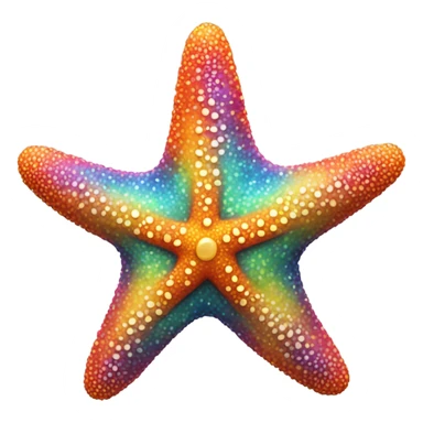 Beautiful starfish sticker