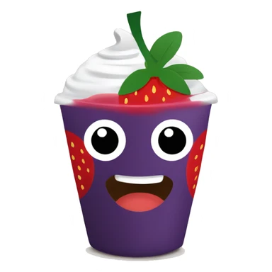 Strawberry açaí from starbucks  sticker