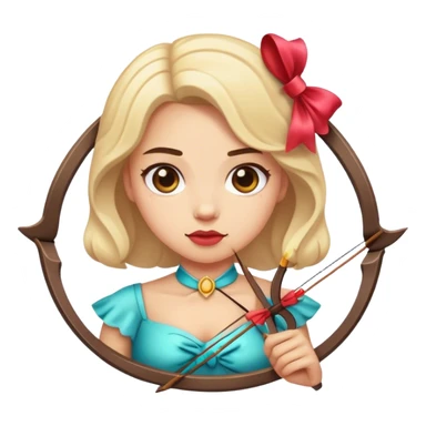 Doc with a bow  sticker