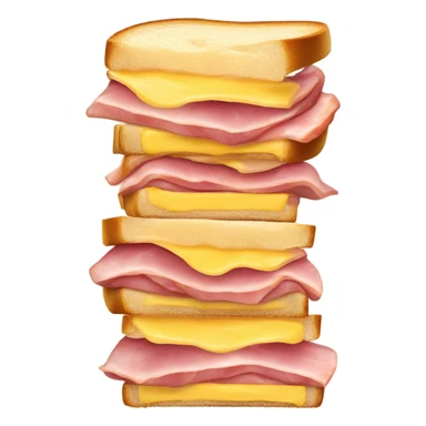 panini with ham and cheese sticker