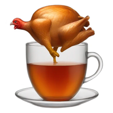 turkey tea sticker