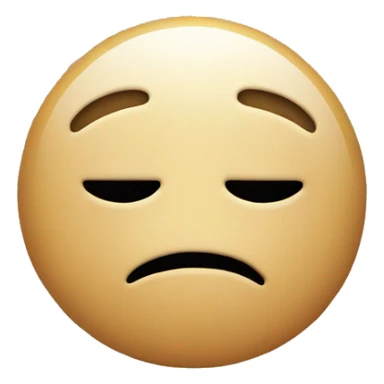 Sad emoji with a butt sticker