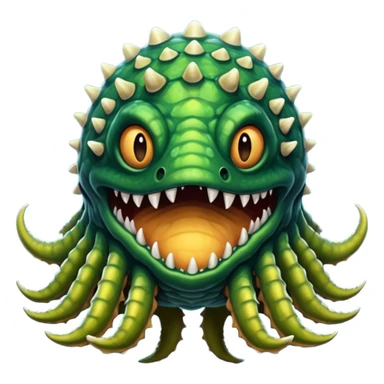 Aspidochelone monster sticker