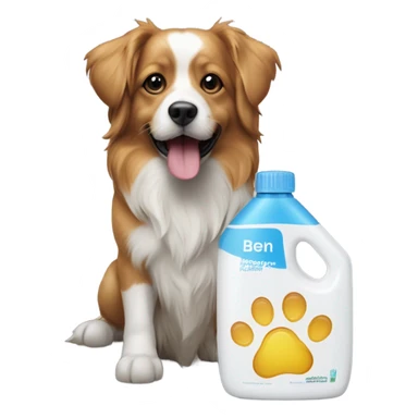 Je veux un produit démêlant pour chien  sticker