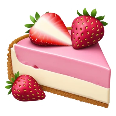 strawberry cheesecake sticker