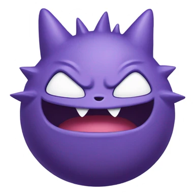 Cute Pokemon gengar sticker