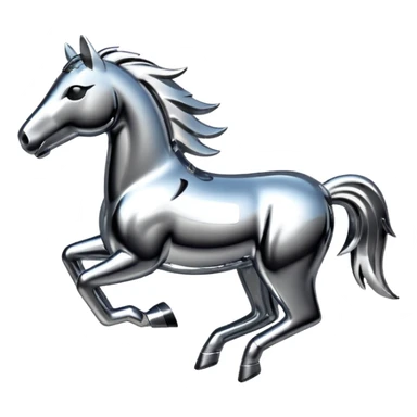 Mustang logo sticker