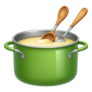 Small icon emoji of recipe formula, minimum details, green #36a767 main color sticker