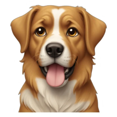 dog is fine sticker