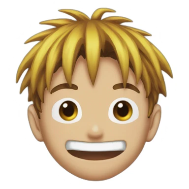 Luffy gair 5 sticker