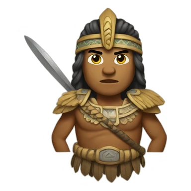 Polynesian Warrior sticker