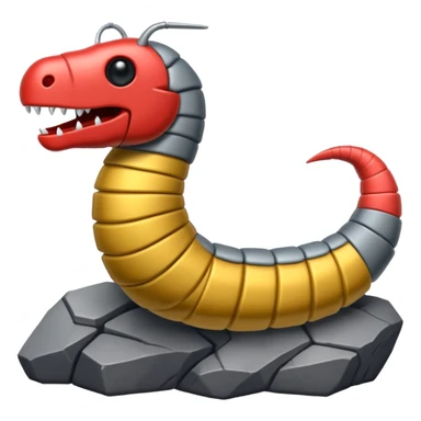 Armored worm sticker