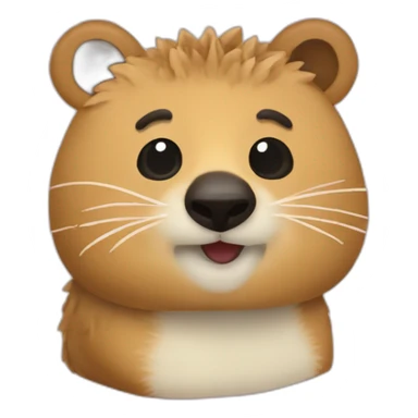 Quokka цшер sushi sticker