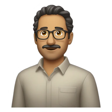 Eduardo manos tijeras sticker