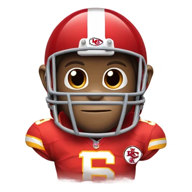 I want a monkey in a chiefs uniform  sticker