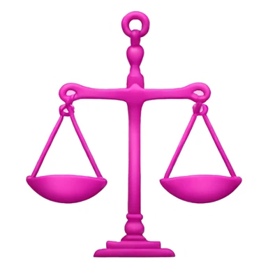pink libra zodiac symbol sticker