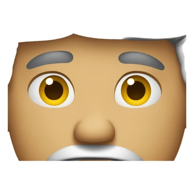 a man face with sadness sticker