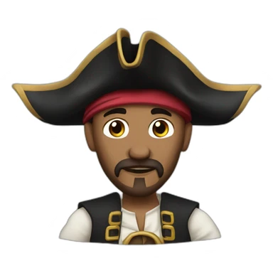 Pirate des Caraibes sticker