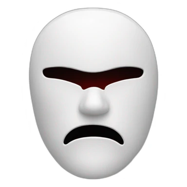 alon mask showing stop  sticker