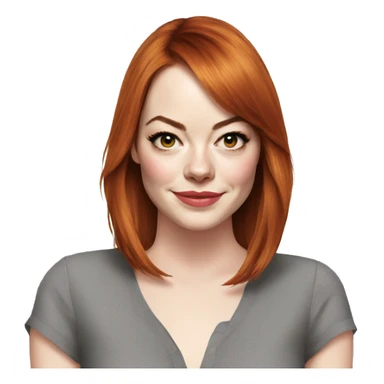 Emma stone sticker