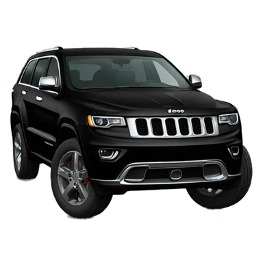 a black 2024 jeep grand cherokee sticker