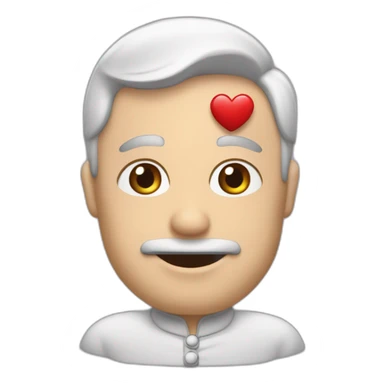 Doigt d’honneur avec de l’amour  sticker