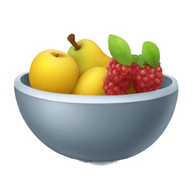 Fruit bowl sticker