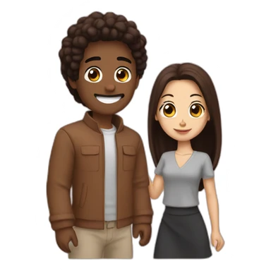 me and gojo on a date sticker