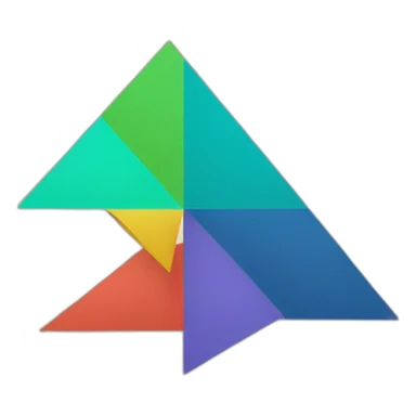 tangram sticker