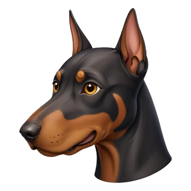 Doberman sticker